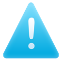 exclamation, Alert, warning, Message DeepSkyBlue icon