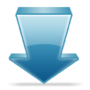 download, Disk SteelBlue icon