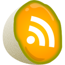 melon, feed, Rss Orange icon