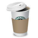 starbucks, Coffee, cup Black icon