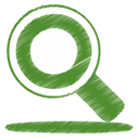 Find, green, search OliveDrab icon