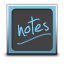 Notes DarkSlateGray icon