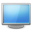 monitor, screen, Computer CornflowerBlue icon