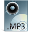 mp3 Black icon