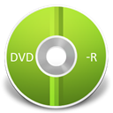 Dvd, r YellowGreen icon
