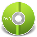 Dvd YellowGreen icon