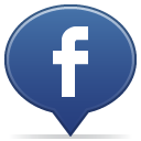 Facebook, Bubble, Chat, Balloon DarkSlateBlue icon