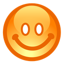happy, happy face, smile, happiness, Emoticon Chocolate icon