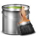 paint, Bucket, green, Painting DarkSlateGray icon