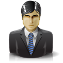Business man, consultant, user, woman, Man, male, Administrator, Boy DarkSlateGray icon