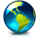 earth, Browser, world, internet MidnightBlue icon