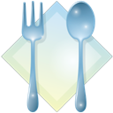 food, Knife, dinner, Restaurant Black icon