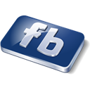 Facebook, social media Black icon