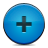 button, Add, Blue DodgerBlue icon
