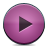 button, play, pink PaleVioletRed icon