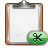 Cut, Clipboard WhiteSmoke icon