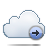 Forward, Cloud Lavender icon