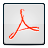 Acrobat, creative, suite Gainsboro icon