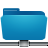 Folder, Blue, Remote LightSeaGreen icon