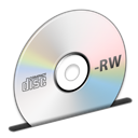 disc, Rw, Cd Black icon