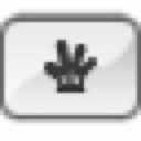 Finder, toolbar, customize WhiteSmoke icon