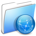 Sites, smooth, Folder, Aqua CornflowerBlue icon