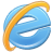 microsoft, internet explorer CornflowerBlue icon