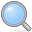 search, zoom Gray icon
