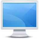screen, Computer, gui, monitor CornflowerBlue icon