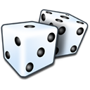 Games, Bet, yatzy, Game, dices, play Black icon
