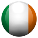 Ie, Ireland, gg Black icon