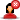 Female, delete, red, user Firebrick icon
