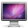 screen, Display, monitor DarkGray icon