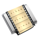 film, movie, Folder Black icon