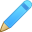 pencil, Edit CornflowerBlue icon