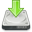document, download, save Gray icon