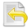 document, Revert, Gnome Gainsboro icon