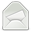 Gnome, mail, Emblem Gray icon