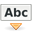 Text, insert, Gnome WhiteSmoke icon
