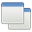 Gnome, windows, preferences, system Gainsboro icon