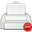 printer, Error, Gnome WhiteSmoke icon