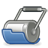 File, roller, 48 DimGray icon
