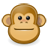 Face, 48, Gnome, monkey SaddleBrown icon