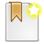 64, new, Gnome, bookmark WhiteSmoke icon