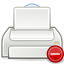 printer, 64, Gnome, Error WhiteSmoke icon
