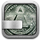 Money, Stocks DarkGray icon