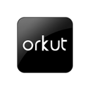 Orkut, Logo, 099343, square Black icon