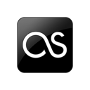 square, 0993, Last.fm, Logo, Lastfm Black icon