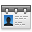 Contact, identification, profile, Id, card, user Gainsboro icon