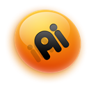 illustrator, cs4 DarkOrange icon